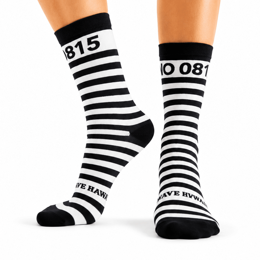 AirLite Socks Jail Stripes Socken WAVE HAWAII
