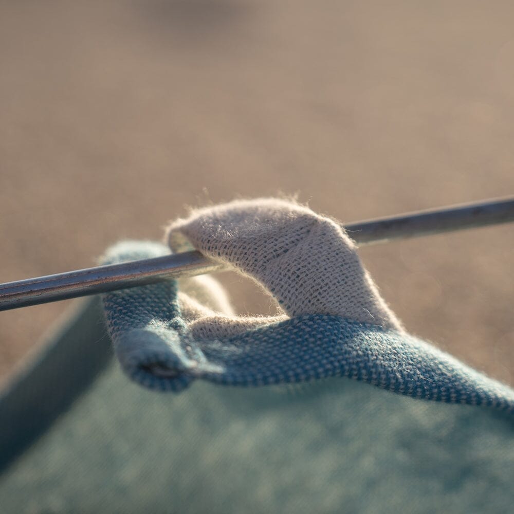 NatureLite Magnet-Badetuch Stripes Blue Badetuch WAVE HAWAII