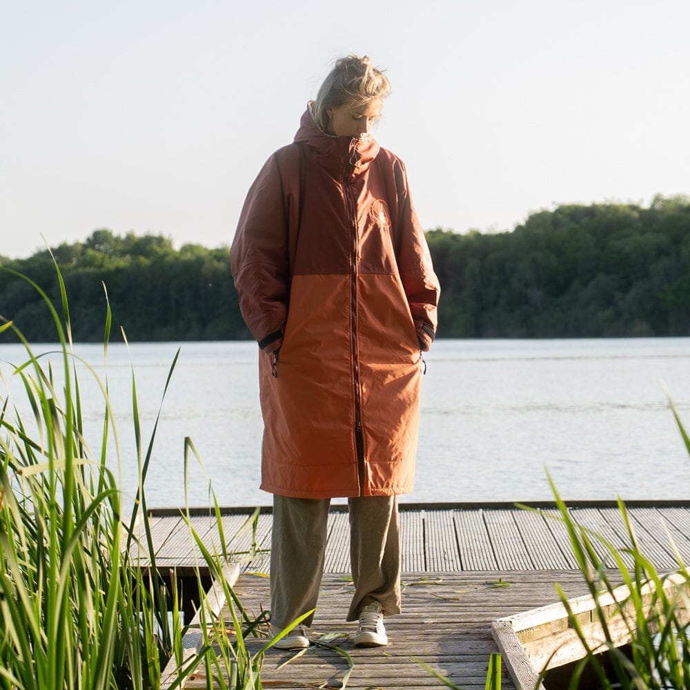 Storm Robe Yukon red Wasserdichte Storm Ponchos WAVE HAWAII