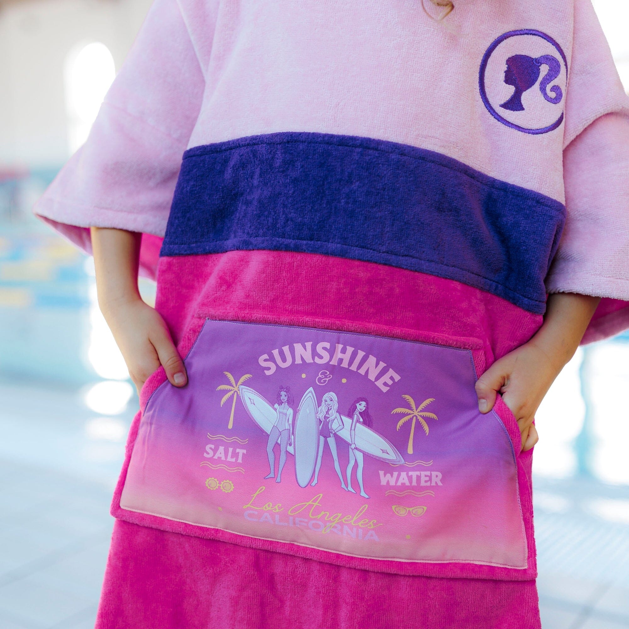 Barbie Poncho, Baumwolle Velours Style Ponchos WAVE HAWAII