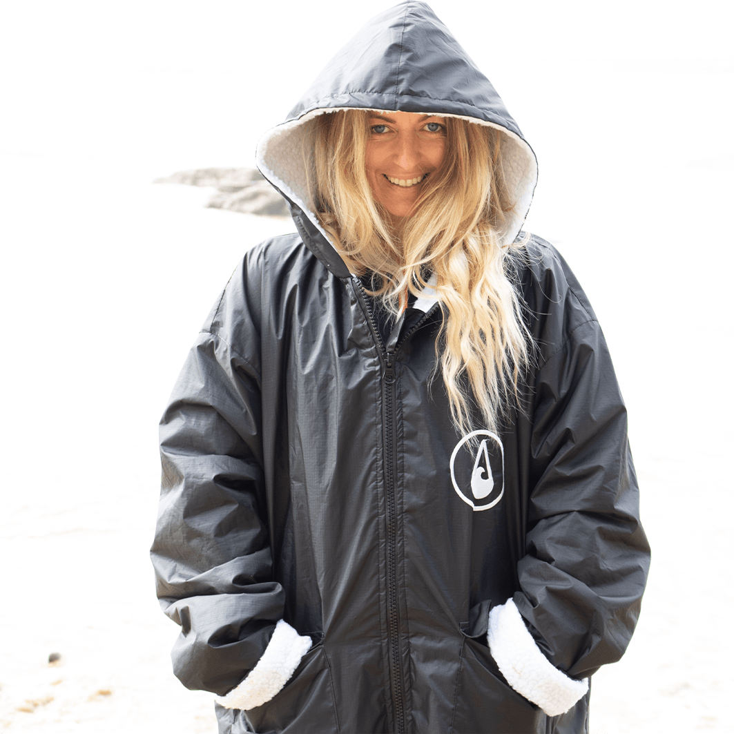 WAVE HAWAII Storm Poncho Biso Sherpah Wasserdichte Storm Ponchos WAVE HAWAII