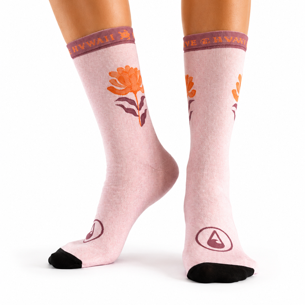 AirLite Socks Pink Sea