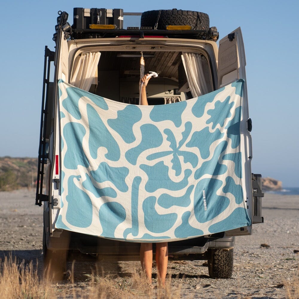 NatureLite Magnet-Badetuch Beach Ocean Camou Badetuch WAVE HAWAII 