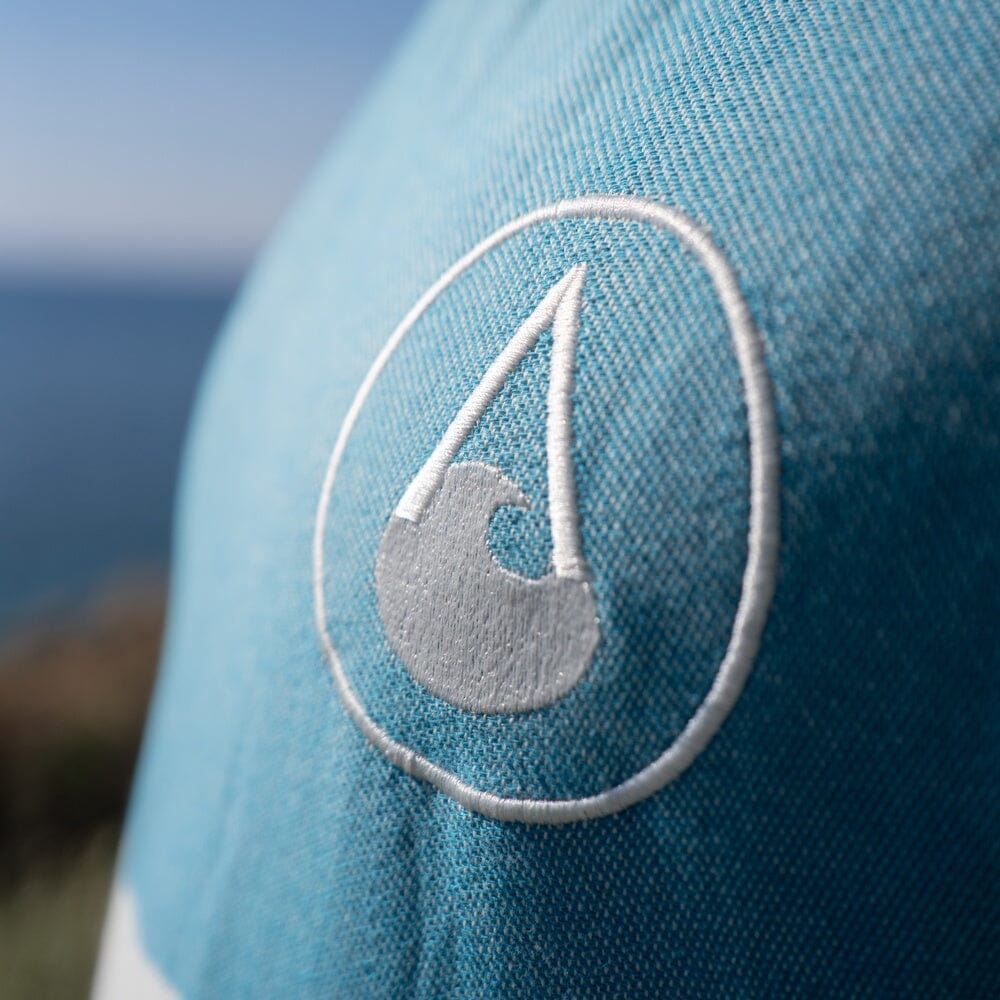 NatureLite Travel Poncho Stripes Blue Travel Ponchos WAVE HAWAII 