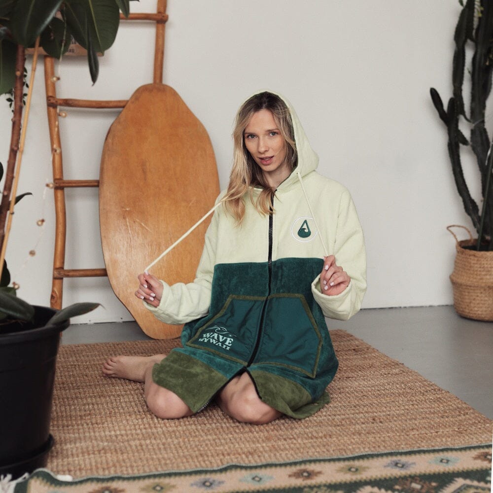 Zip-Up Poncho Pattaya | WAVE HAWAII