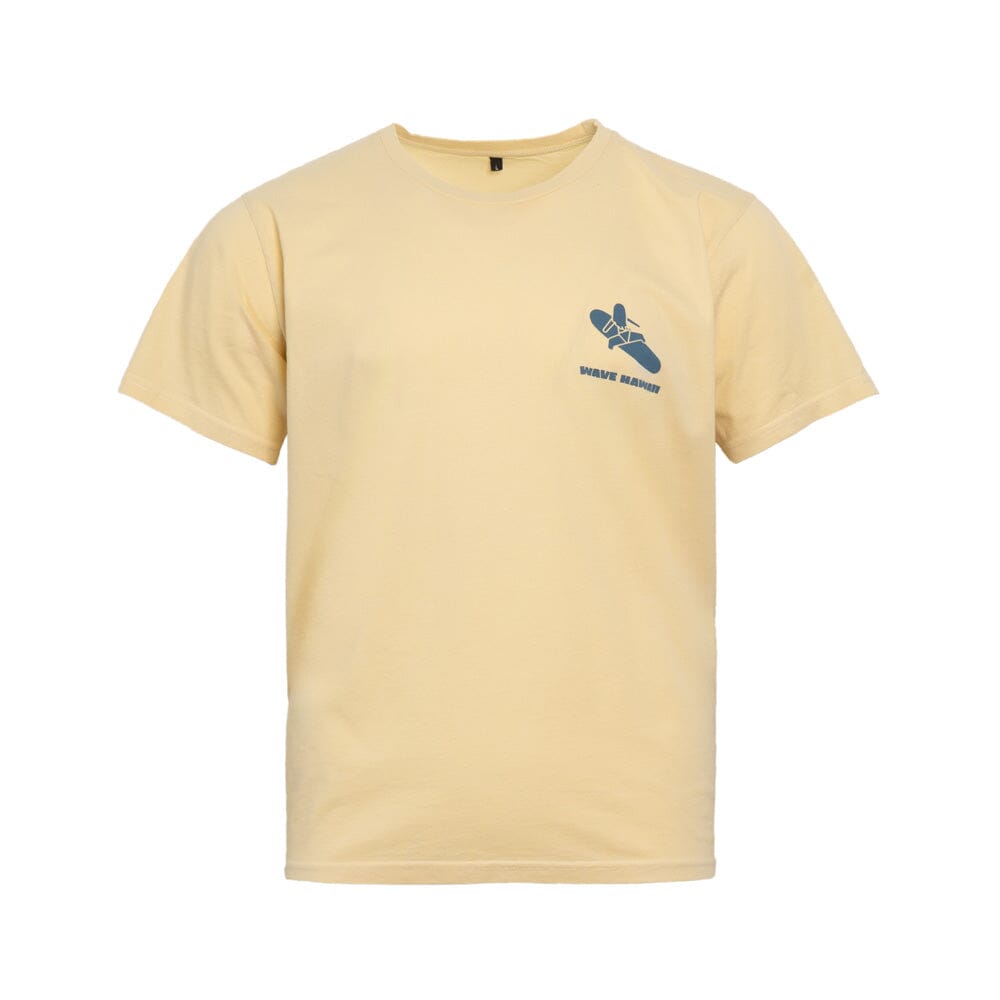 T-Shirt Swirls, Bio Baumwolle, Unisex Relaxed Fit T-Shirt WAVE HAWAII 