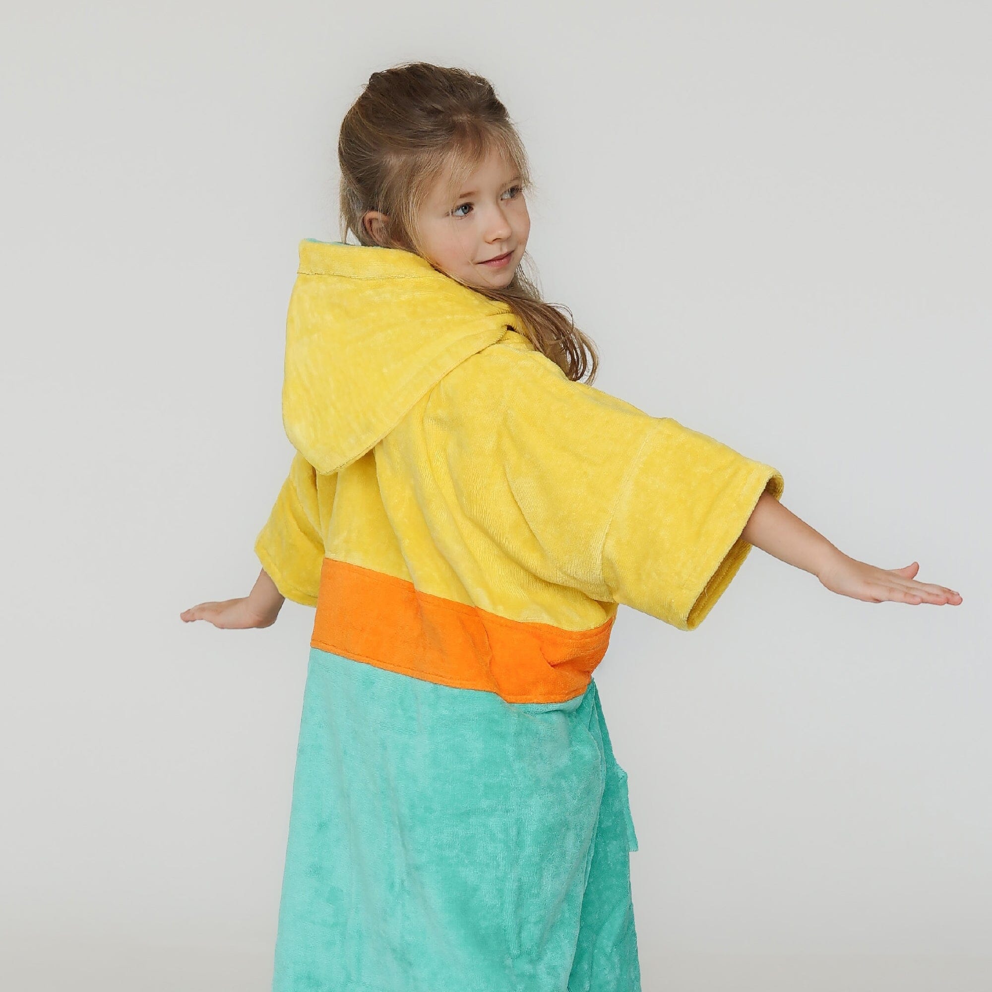Minions Poncho, Baumwolle Velours Style Ponchos WAVE HAWAII 