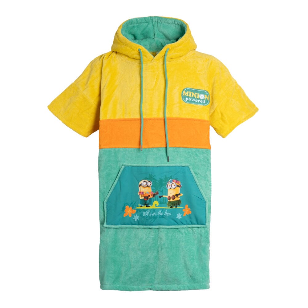Minions Poncho, Baumwolle Velours Style Ponchos WAVE HAWAII 