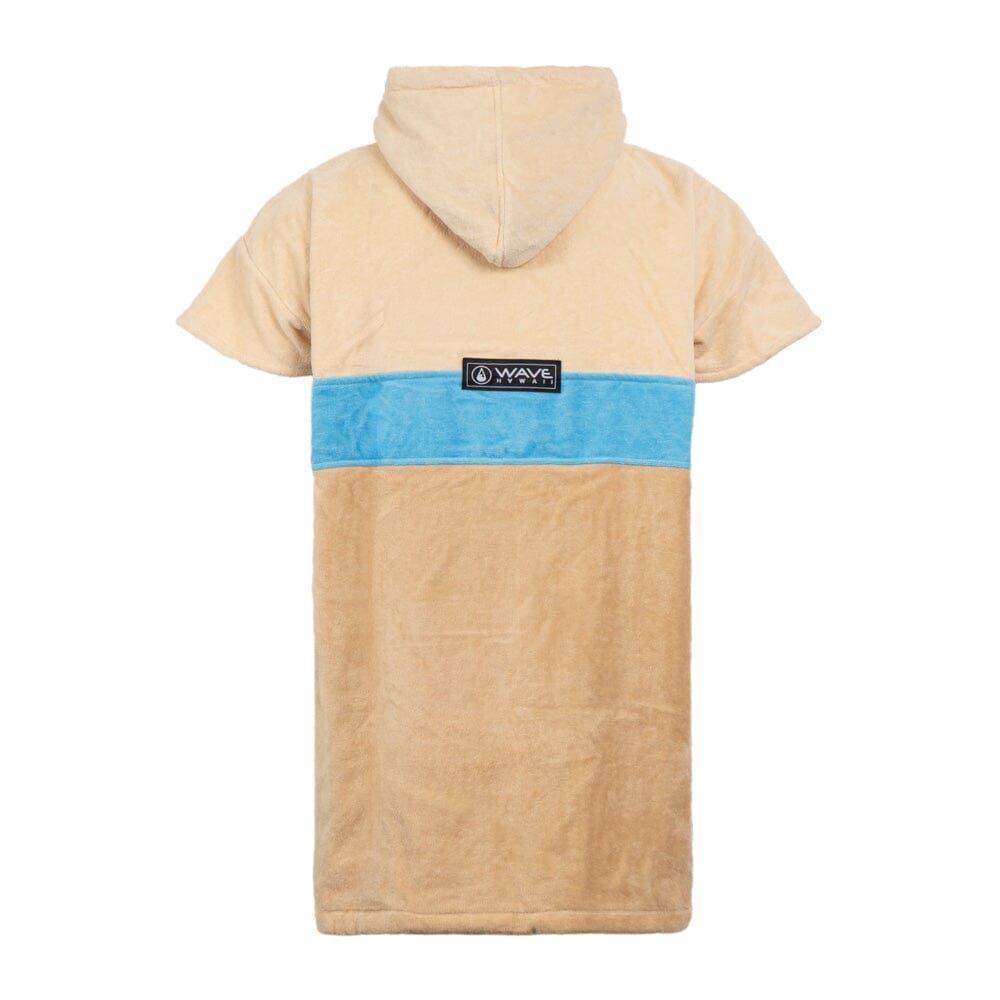 Poncho Necking, Baumwolle Velours Style Ponchos WAVE HAWAII 