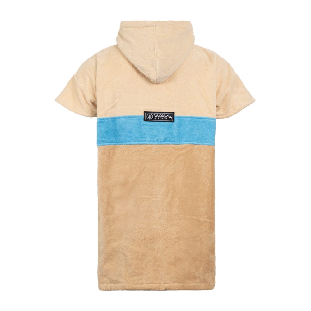 Poncho Necking, Baumwolle Velours Style Ponchos WAVE HAWAII 