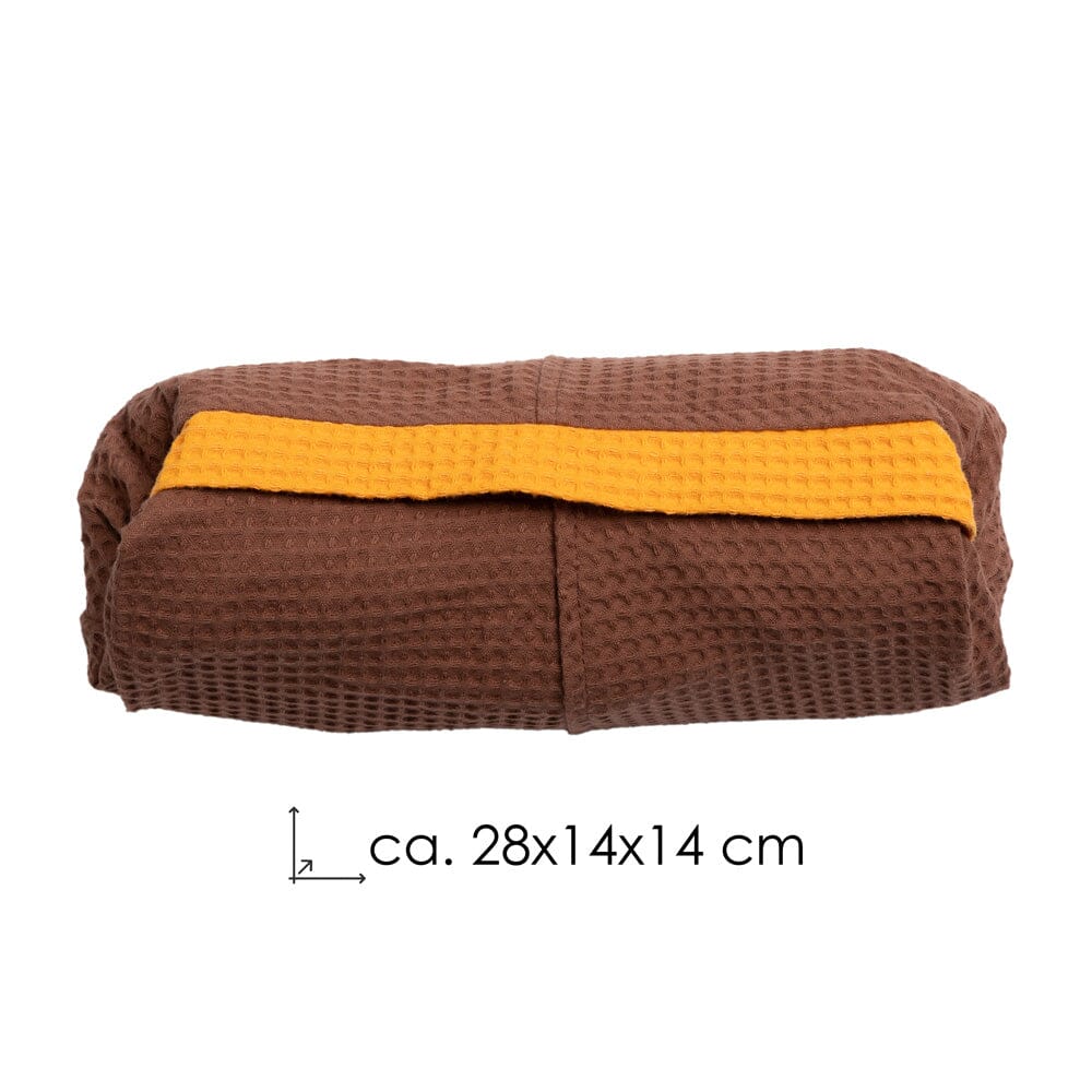 Travel Poncho Porlamar, Baumwolle Waffle Piquee Travel Ponchos WAVE HAWAII 