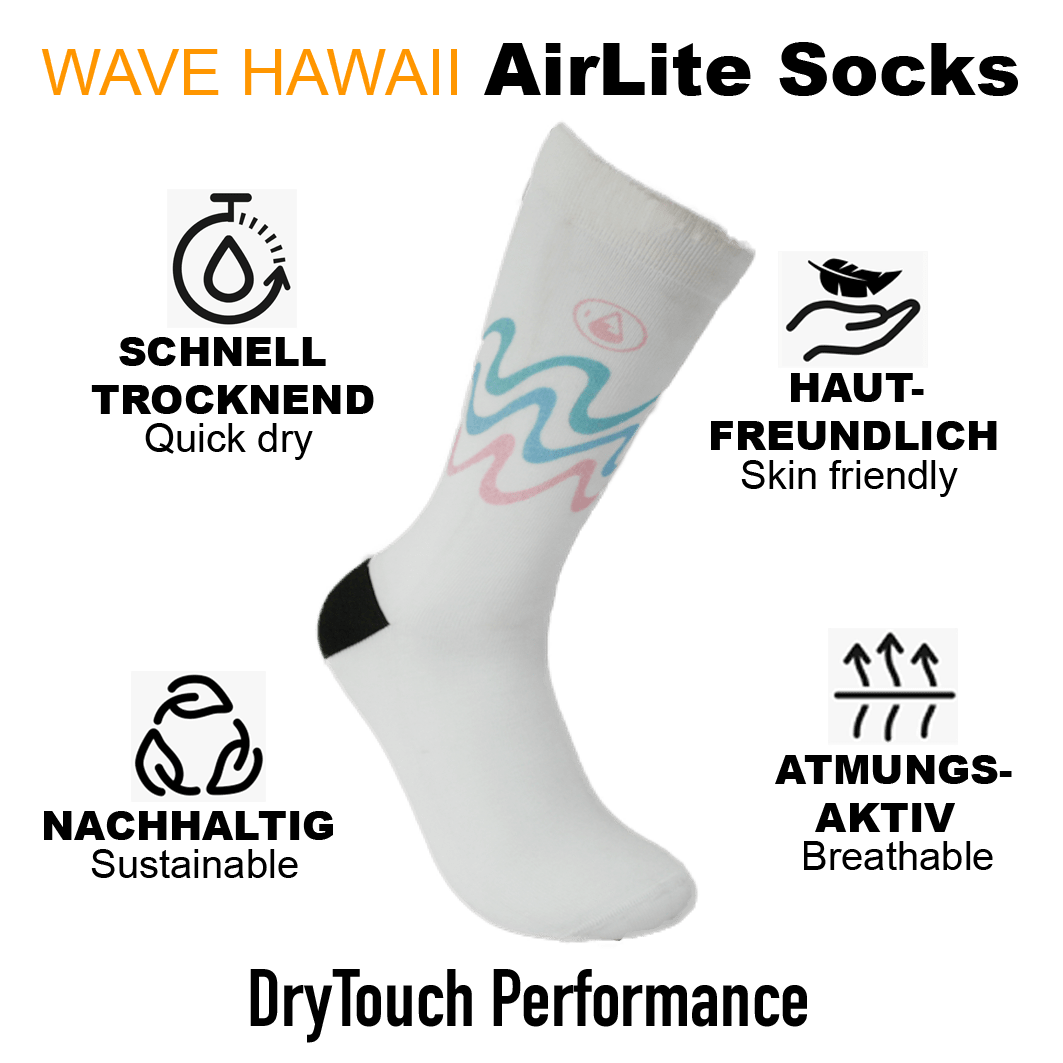 AirLite DryTouch Socks D7 Socken WAVE HAWAII 
