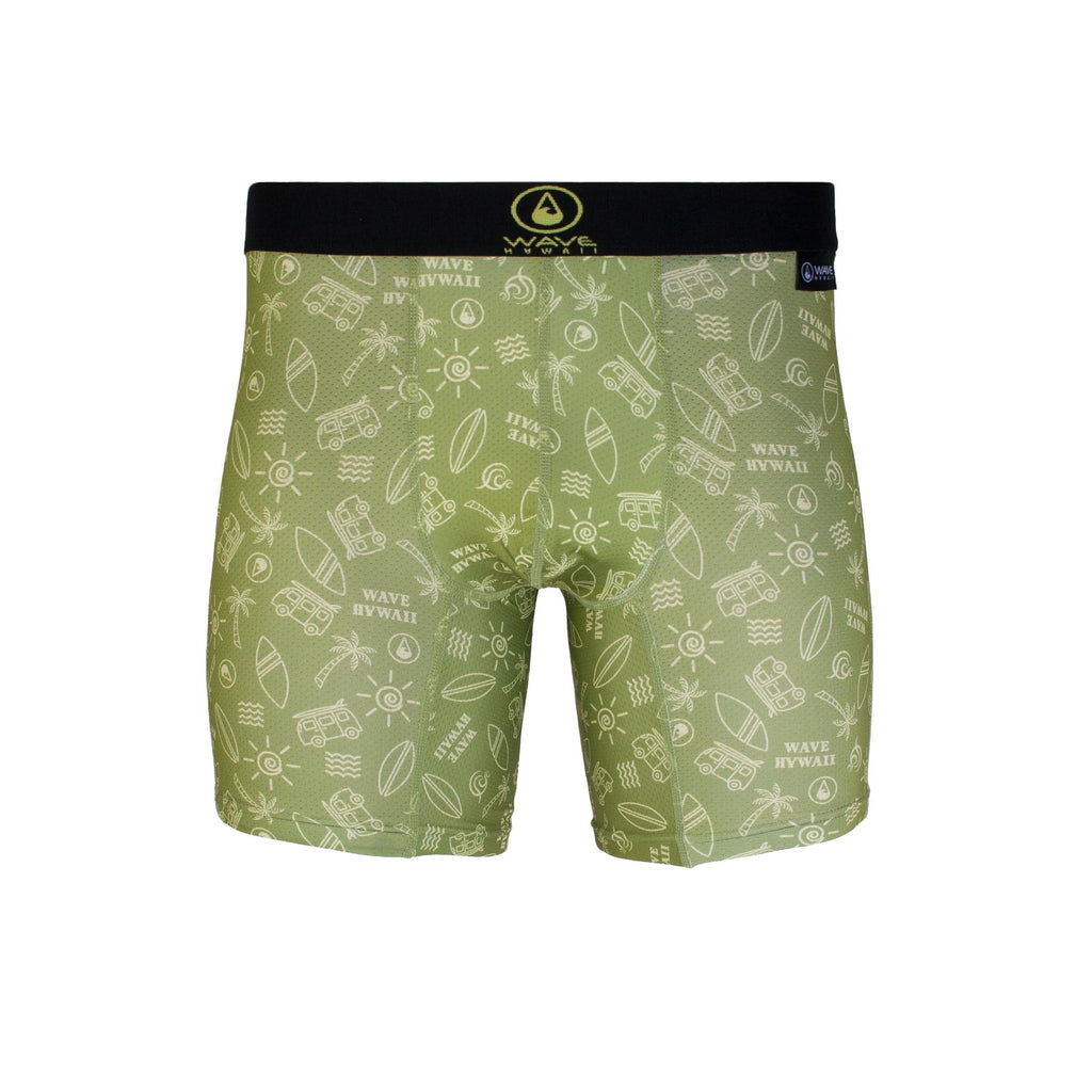 AirLite Boxers D2 Unterwäsche WAVE HAWAII 